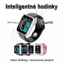 Inteligentné Smart hodinky Y68 s IP67  čierne