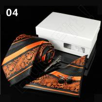 Luxusná 4 dielna kravatová sada - 101