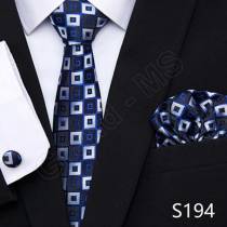 Luxusná 3 dielna kravatová sada - 13